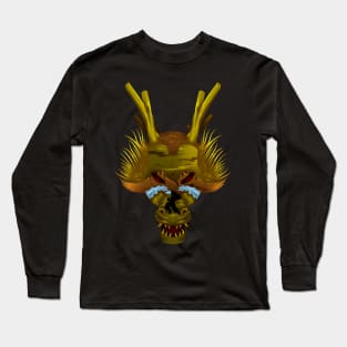 Dragon's Head (Shenron) Illustration Long Sleeve T-Shirt